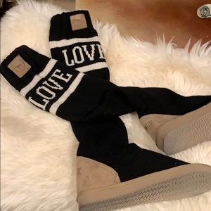 Victoria secret sock slippers